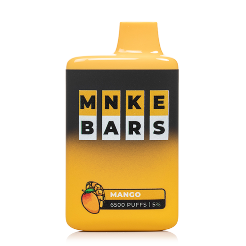 MNKE BARS DISPOSABLE – MANGO ICE – 6500 PUFFS (20MG-50MG)