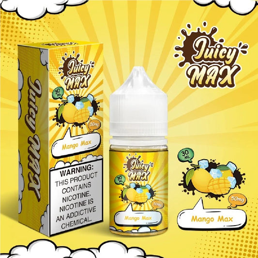 JUICY MAX NIC SALT – MANGO MAX – 30ML (30MG)