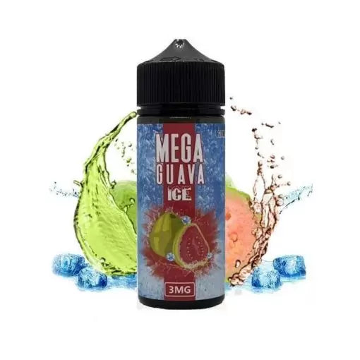 MEGA GUAVA ICE – GRAND E-LIQUIDS – 120ML (3MG)