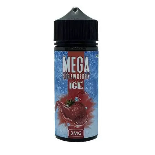 MEGA STRAWBERRY ICE – GRAND E-LIQUIDS – 120ML (3MG)