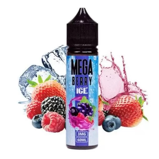 MEGA BERRY ICE – GRAND E-LIQUIDS – 60ML (3MG-6MG)