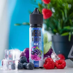 MEGA BERRY ICE – GRAND E-LIQUIDS – 60ML (3MG-6MG)