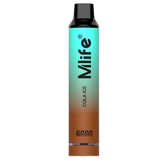 MLIFE DISPOSABLE POD - COLA ICE - 6000 PUFFS (50MG)