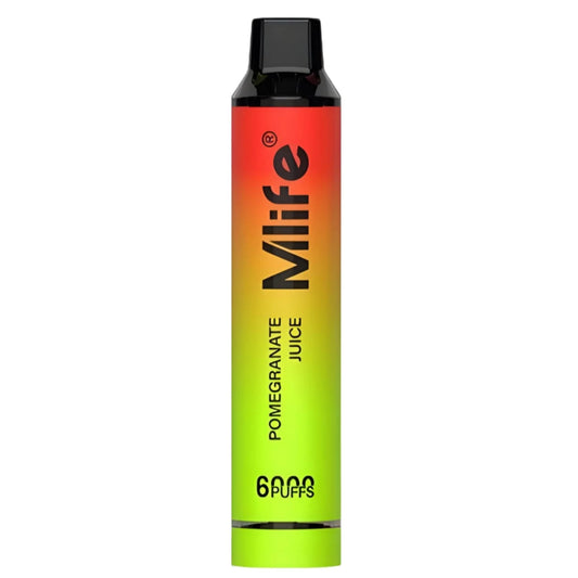 MLIFE DISPOSABLE POD - POMEGRANATE JUICE ICE - 6000 PUFFS (50MG)