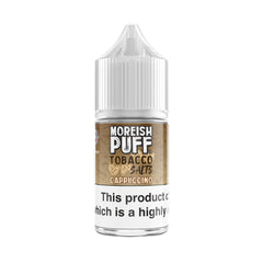 MOREISH PUFF NIC SALT – CAPPUCCINO TOBACCO – 30ML (25MG-50MG)