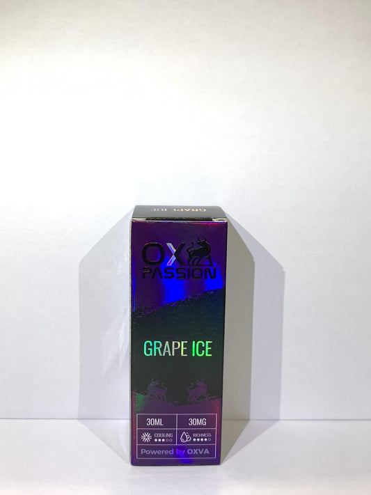 OXVA OX PASSION NIC SALT - GRAPE ICE - 30ML (30MG)