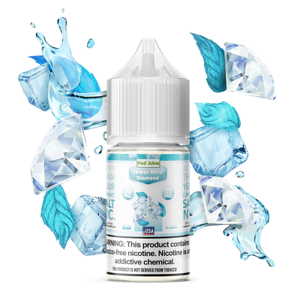 POD JUICE NIC SALT - JEWEL MINT DIAMOND – 30ML (35MG-55MG)