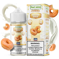 POD JUICE – GLAZED DONUT – 100ML (3MG-6MG-12MG-18MG)