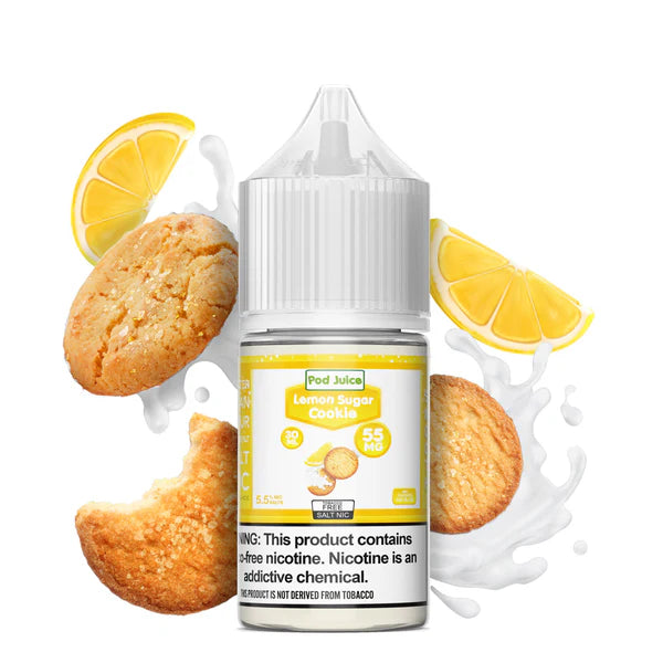 POD JUICE NIC SALT - LEMON SUGAR COOKIES – 30ML (35MG-55MG)