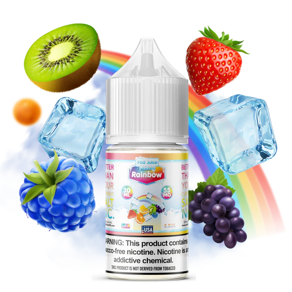 POD JUICE NIC SALT - RAINBOW FREEZE – 30ML (35MG-55MG)