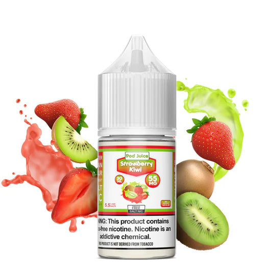 POD JUICE NIC SALT - STRAWBERRY KIWI – 30ML (35MG-55MG)