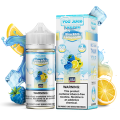 POD JUICE – BLUE RAZZ LEMONADE FREEZE – 100ML (3MG-6MG-12MG-18MG)