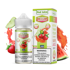 POD JUICE – STRAWBERRY APPLE WATERMELON – 100ML (3MG-6MG-12MG-18MG)