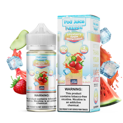 POD JUICE – STRAWBERRY APPLE WATERMELON FREEZE – 100ML (3MG-6MG-12MG-18MG)