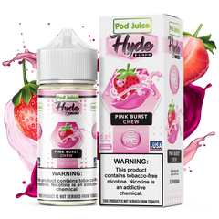 POD JUICE X HYDE – PINK BURST CHEW – 100ML (3MG-6MG-12MG-18MG)