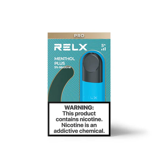 RELX POD PRO - MENTHOL PLUS (MINT ICE) - 5% NICOTINE