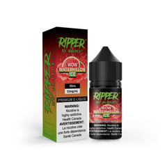 RUFPUF RIPPER NIC SALT – WOW WATERMELON ICE – 30ML (20MG-35MG-55MG)