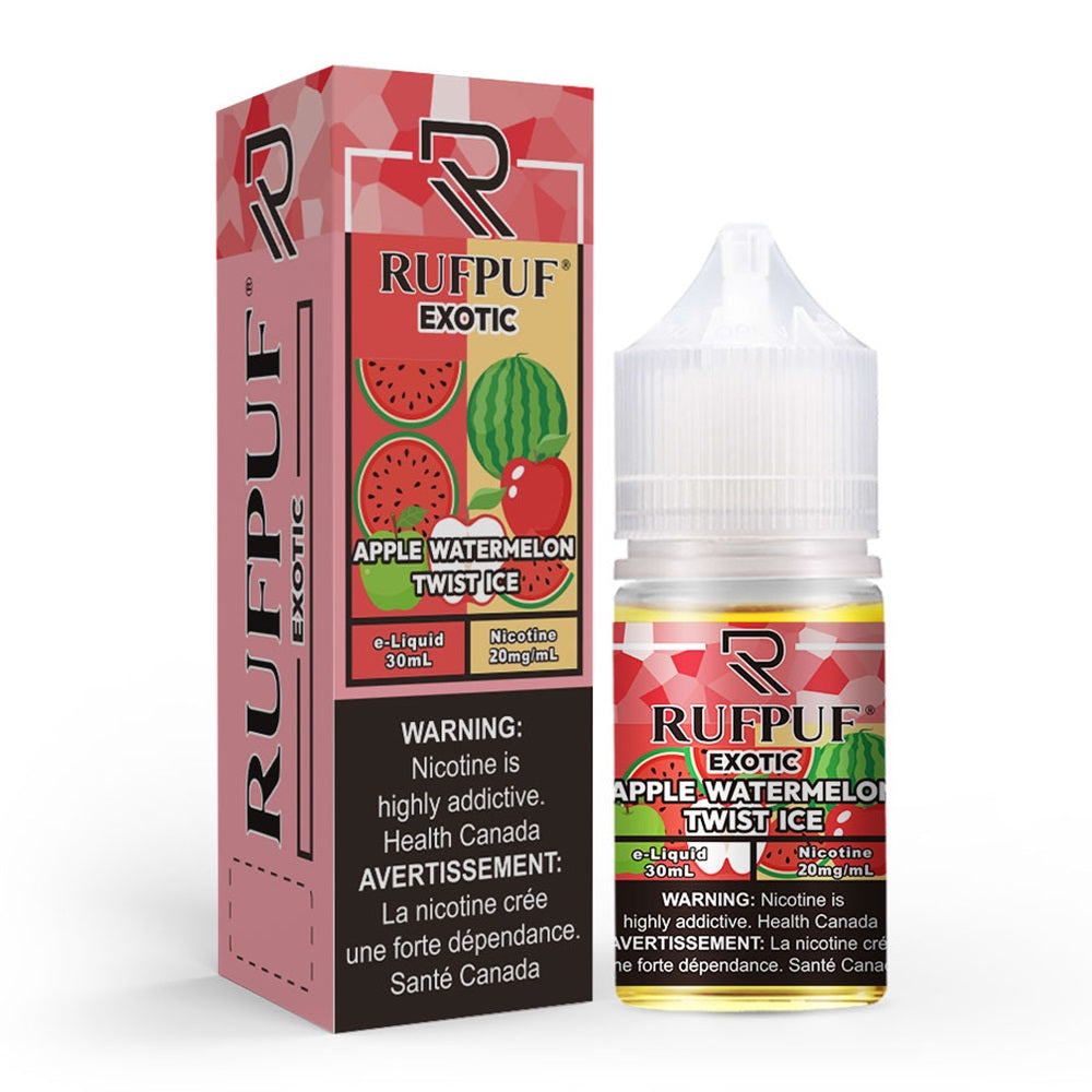 Rufpuf Exotic Apple Watermelon Twist Ice Nicotine Salt in Karachi Pakistan