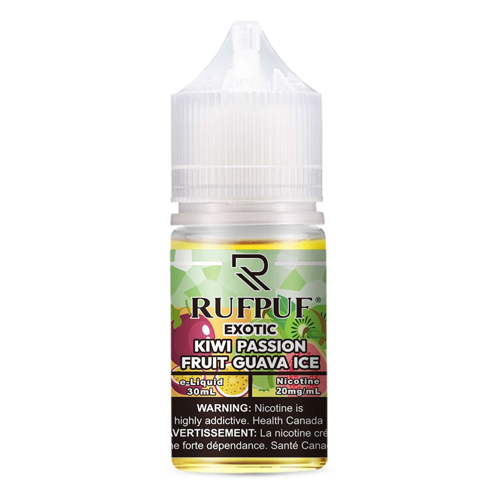 Rufpuf Exotic Kiwi Passion Fruit Guava Ice Nic Salt in Karachi Pakistan