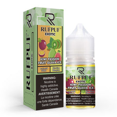 Rufpuf Exotic Kiwi Passion Fruit Guava Ice Nic Salt in Karachi Pakistan