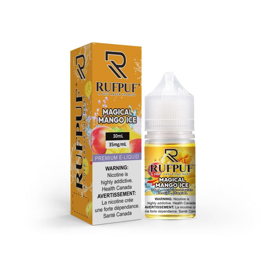 RUFPUF NIC SALT – MAGICAL MANGO ICE – 30ML (20MG-35MG-50MG)