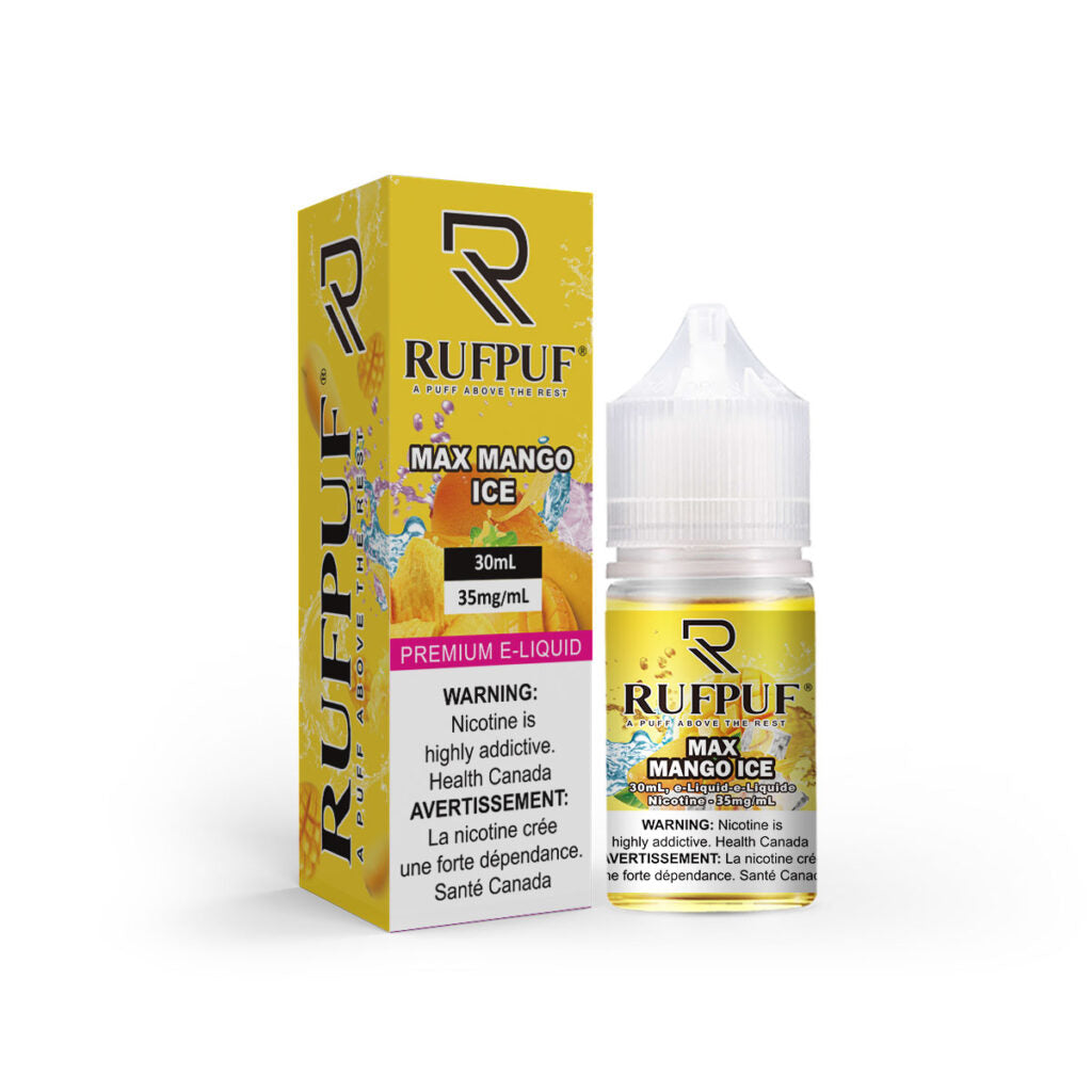 Rufpuf Nicotine Salt Max Mango Ice in Karachi Pakistan