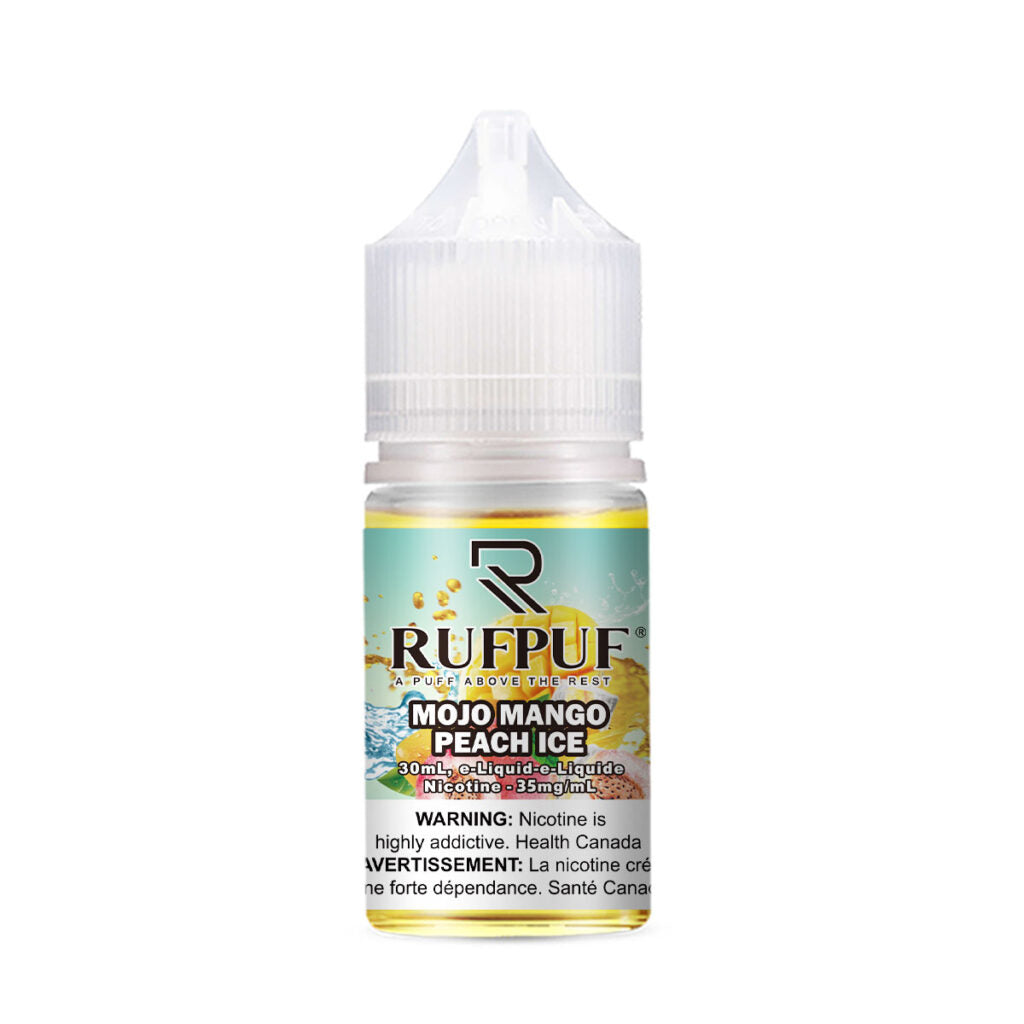 Rufpuf Nicotine Salt Mojo Mango Peach Ice in Karachi Pakistan