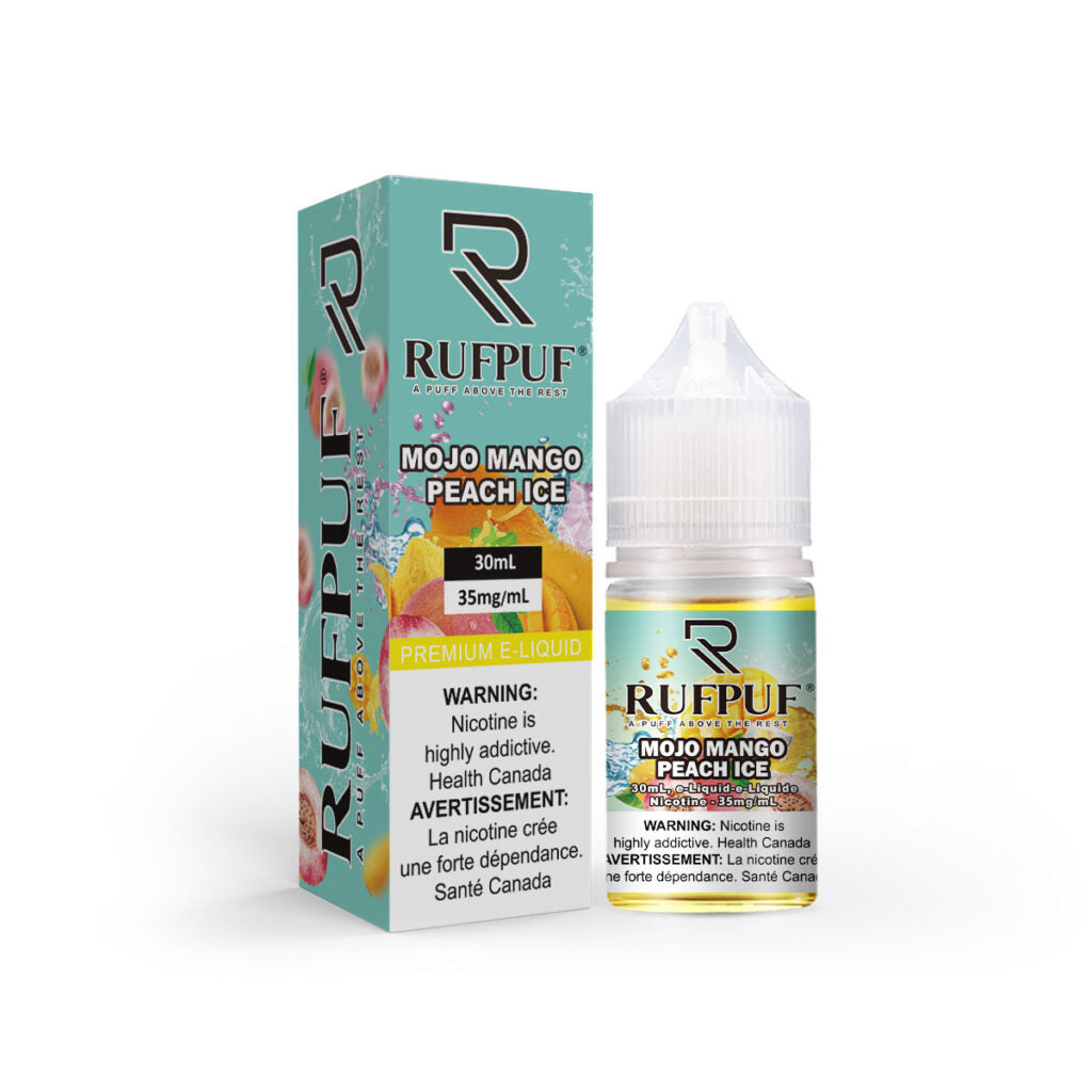 Rufpuf Nicotine Salt Mojo Mango Peach Ice in Karachi Pakistan