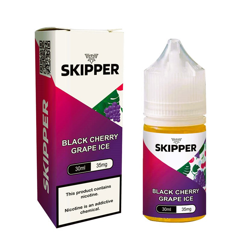 Skipper Black Cherry Grape Ice Nic Salt at Best Price in Pakistan