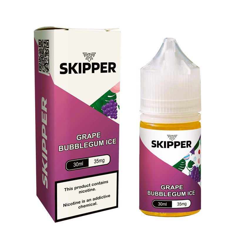 Skipper Grape Bubblegum Ice Nic Salt at Best price in Pakistan