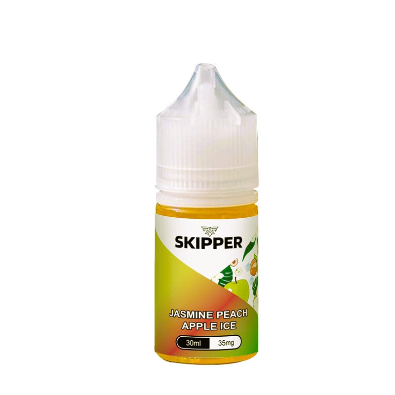 SKIPPER NIC SALT - JASMINE PEACH APPLE ICE - 30ML (20MG-35MG-50MG)