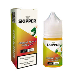 SKIPPER NIC SALT - JASMINE PEACH APPLE ICE - 30ML (20MG-35MG-50MG)