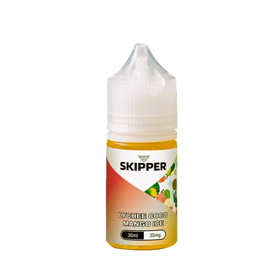 SKIPPER NIC SALT - LYCHEE COCO MANGO ICE - 30ML (20MG-35MG-50MG)