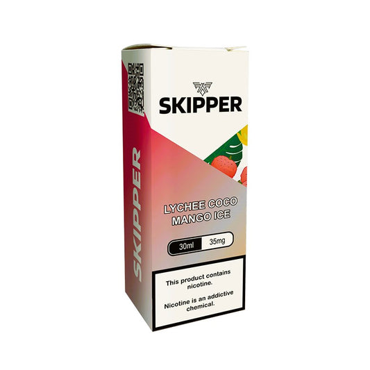 SKIPPER NIC SALT - LYCHEE COCO MANGO ICE - 30ML (20MG-35MG-50MG)