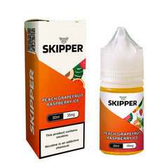 SKIPPER NIC SALT - PEACH GRAPEFRUIT RASPBERRY ICE - 30ML (20MG-35MG-50MG)