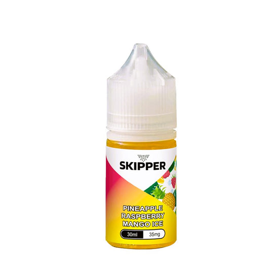 SKIPPER NIC SALT - PINEAPPLE RASPBERRY MANGO ICE - 30ML (20MG-35MG-50MG)