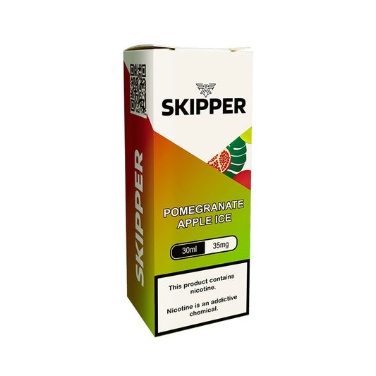 SKIPPER NIC SALT - POMEGRANATE APPLE ICE - 30ML (20MG-35MG-50MG)