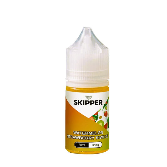 SKIPPER NIC SALT - STRAWBERRY WATERMELON KIWI ICE - 30ML (20MG-35MG-50MG)