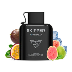 SKIPPER POWERPLAY ICETRONIC PREFILLED POD - GUAVA PASSIONFRUIT ICE - 50MG (16000 PUFFS)