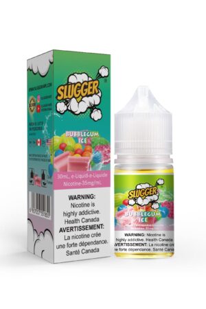 SLUGGER NIC SALT – BUBBLEGUM ICE – 30ML (20MG-35MG-50MG) - Buy Online Vape On Best Prices From Pakistan Vape Shop | De Vapors Area