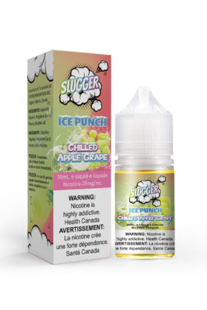 Slugger Ice Punch Chilled Apple Grape Nic Salt in Pakistan