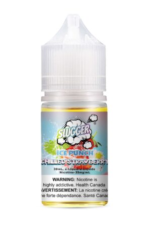 Slugger Chilled Strawberry Nicotine Salt at Lowest Price