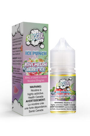 Slugger Kiwi Melon Berry Ice Nicotine Salt at Lowest Price