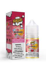 SLUGGER JAW BREAKER SERIES NIC SALT – RASPBERRY MANGO PEACH ICE – 30ML (20MG-35MG-50MG) - Buy Online Vape On Best Prices From Pakistan Vape Shop | De Vapors Area