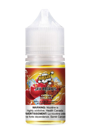 SLUGGER JAW BREAKER SERIES NIC SALT – CHERRY COLA ICE – 30ML (20MG-35MG-50MG)