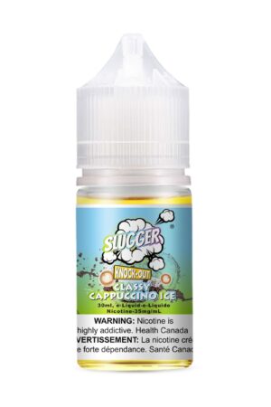 SLUGGER KNOCKOUT SERIES NIC SALT – CLASSY CAPPUCCINO ICE – 30ML (20MG-35MG-50MG) - Buy Online Vape On Best Prices From Pakistan Vape Shop | De Vapors Area