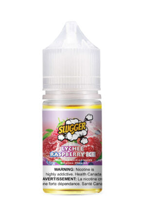 SLUGGER NIC SALT – LYCHEE RASPBERRY ICE – 30ML (20MG-35MG-50MG) - Buy Online Vape On Best Prices From Pakistan Vape Shop | De Vapors Area