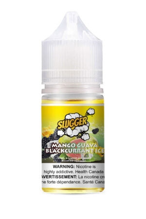 SLUGGER NIC SALT – MANGO GUAVA BLACKCURRANT ICE – 30ML (20MG-35MG-50MG) - Buy Online Vape On Best Prices From Pakistan Vape Shop | De Vapors Area