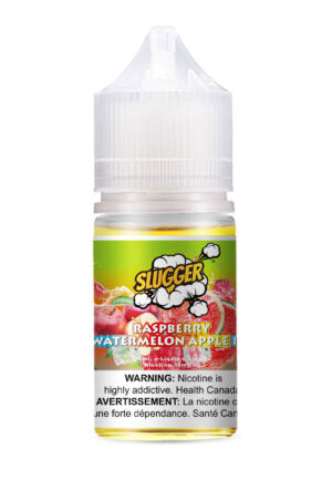 SLUGGER NIC SALT – RASPBERRY WATERMELON APPLE ICE – 30ML (20MG-35MG-50MG) - Buy Online Vape On Best Prices From Pakistan Vape Shop | De Vapors Area