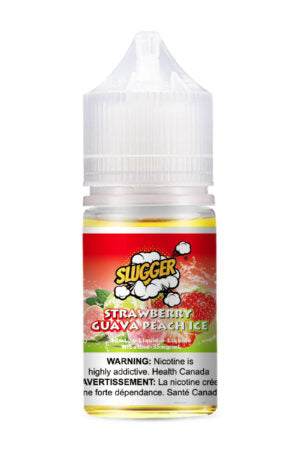 SLUGGER NIC SALT – STRAWBERRY GUAVA PEACH ICE – 30ML (20MG-35MG-50MG) - Buy Online Vape On Best Prices From Pakistan Vape Shop | De Vapors Area